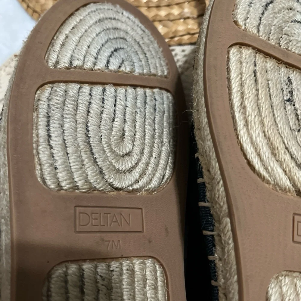 Black Stretch‎ Espadrille Flats